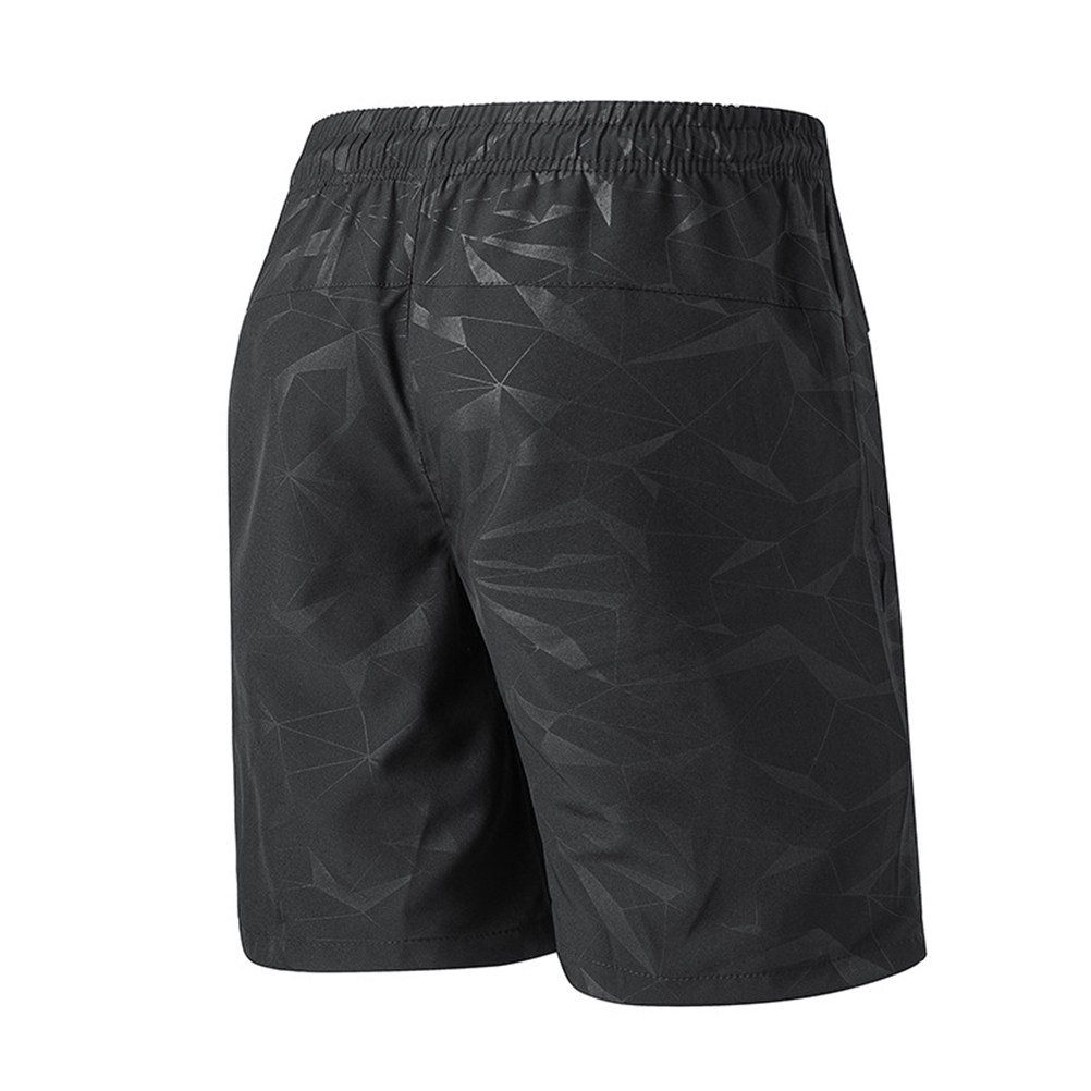กางเกงขาสั้นกีฬาผู้ชายสีดำไซส์ - Swim Trunk Quick Dry บทวิจารณ์และราคา