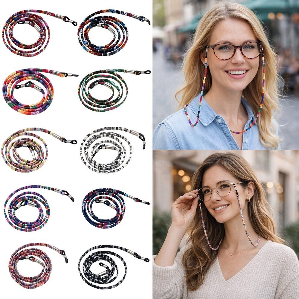 สายคล้องแว่นตาแบบพกพา สไตล์โบฮ - Sunglass Retainer Cord บทวิจารณ์และราคา