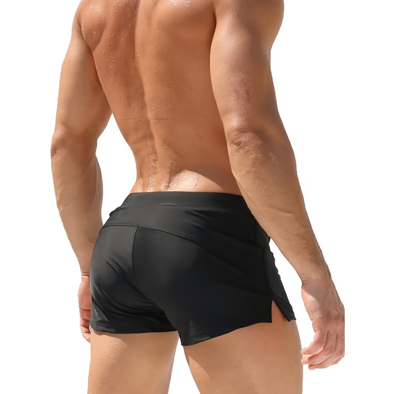 กางเกงว่ายน้ําแบบแห้งเร็วสําหร - Swim Trunk Quick Dry บทวิจารณ์และราคา