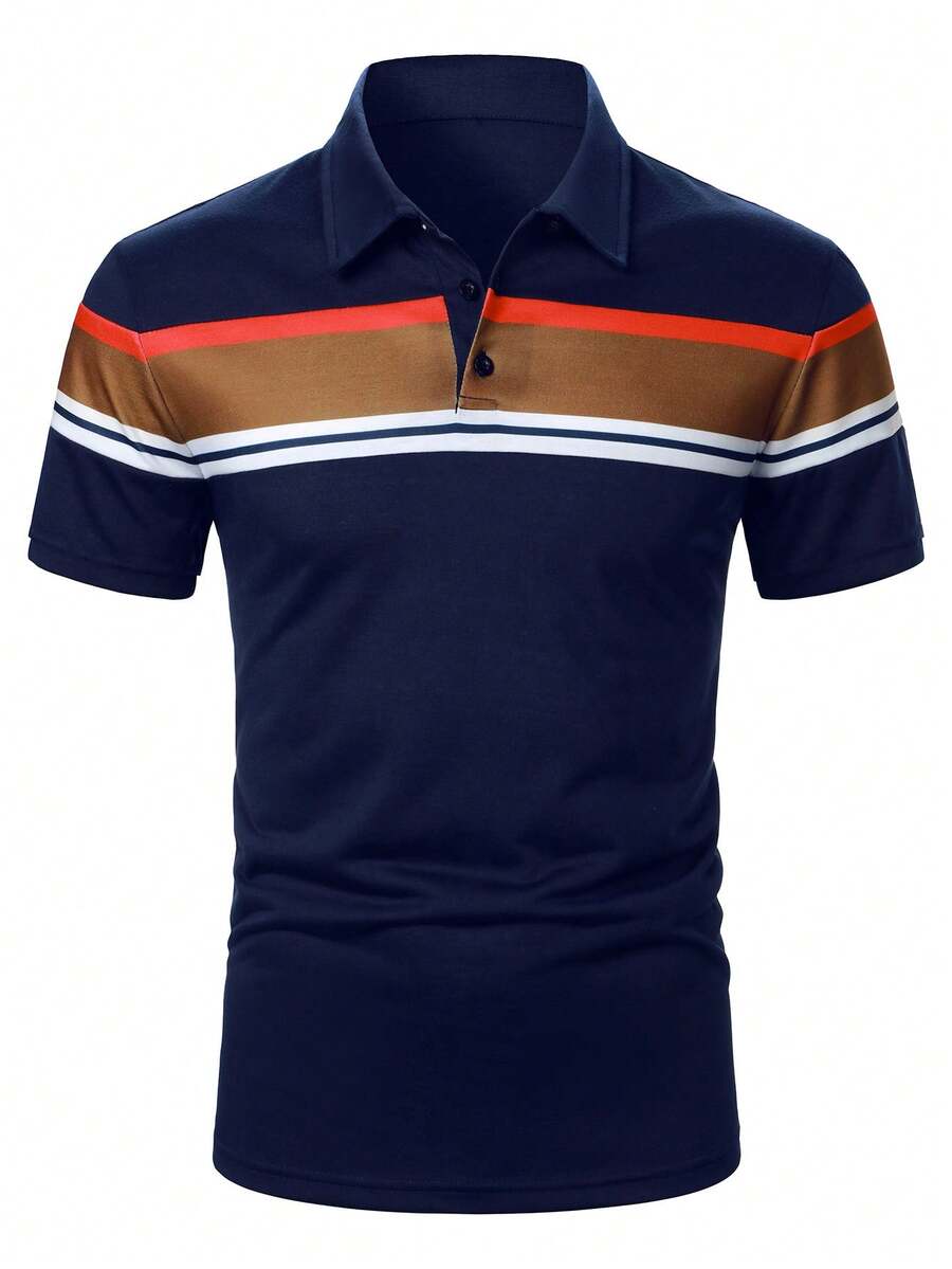เสื้อโปโลแขนสั้น Calvornis Men - Polo Shirt Pique บทวิจารณ์และราคา