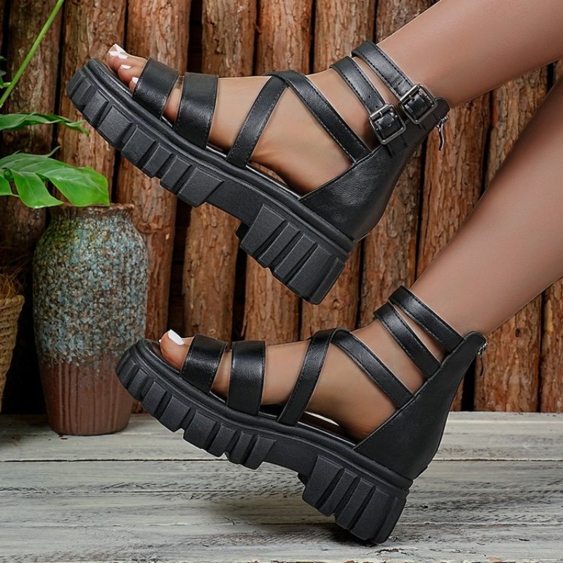 รองเท้าแตะส้นหนาแบบโรมันสำหรับ - Espadrille Slip On บทวิจารณ์และราคา