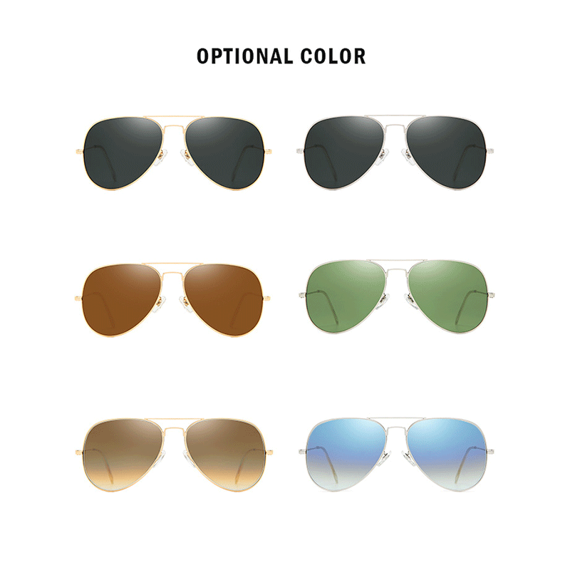 ใหม่แฟชั่นแว่นตากันแดดผู้ชายนั - Sunglasses Aviator Polarized บทวิจารณ์และราคา
