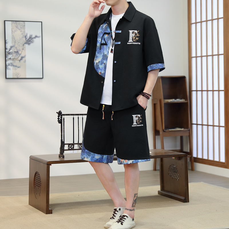 ชุดกิโมโน 2 ชิ้นสำหรับผู้ชายลา - Resort Shirt Floral บทวิจารณ์และราคา
