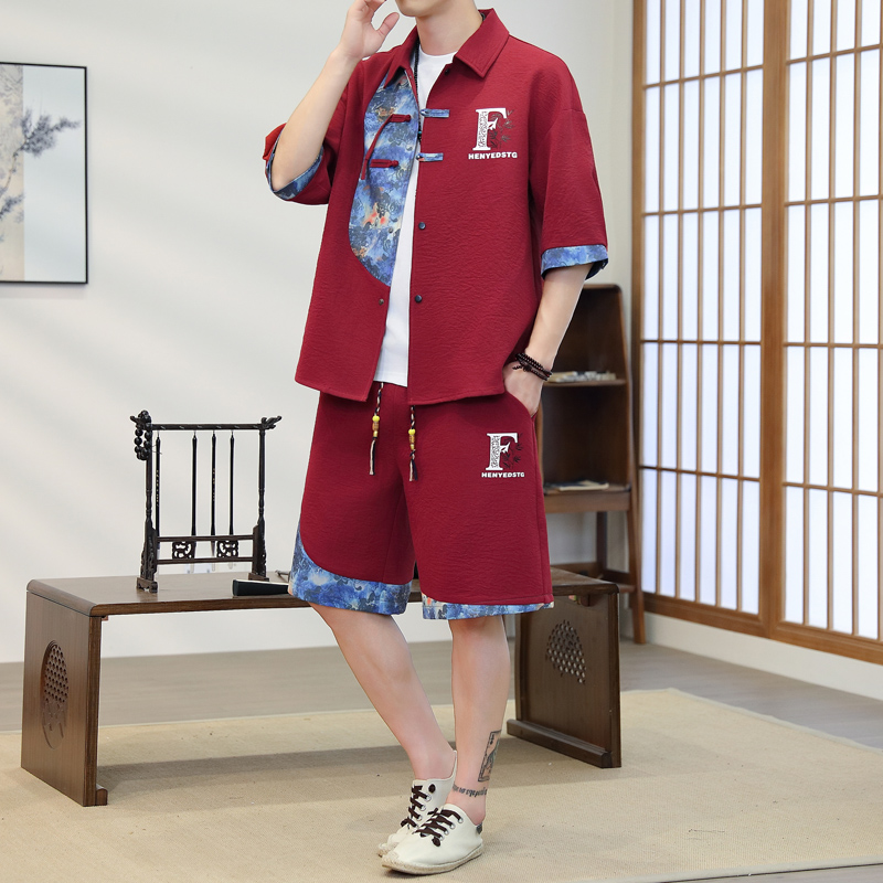 ชุดกิโมโน 2 ชิ้นสำหรับผู้ชายลา - Resort Shirt Floral บทวิจารณ์และราคา